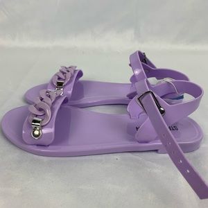 New Steve Madden Sandals Chain Link Purple Size 2